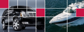 Repo Man / Company image of boat and SUV